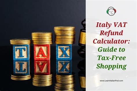 vat tax italy refund